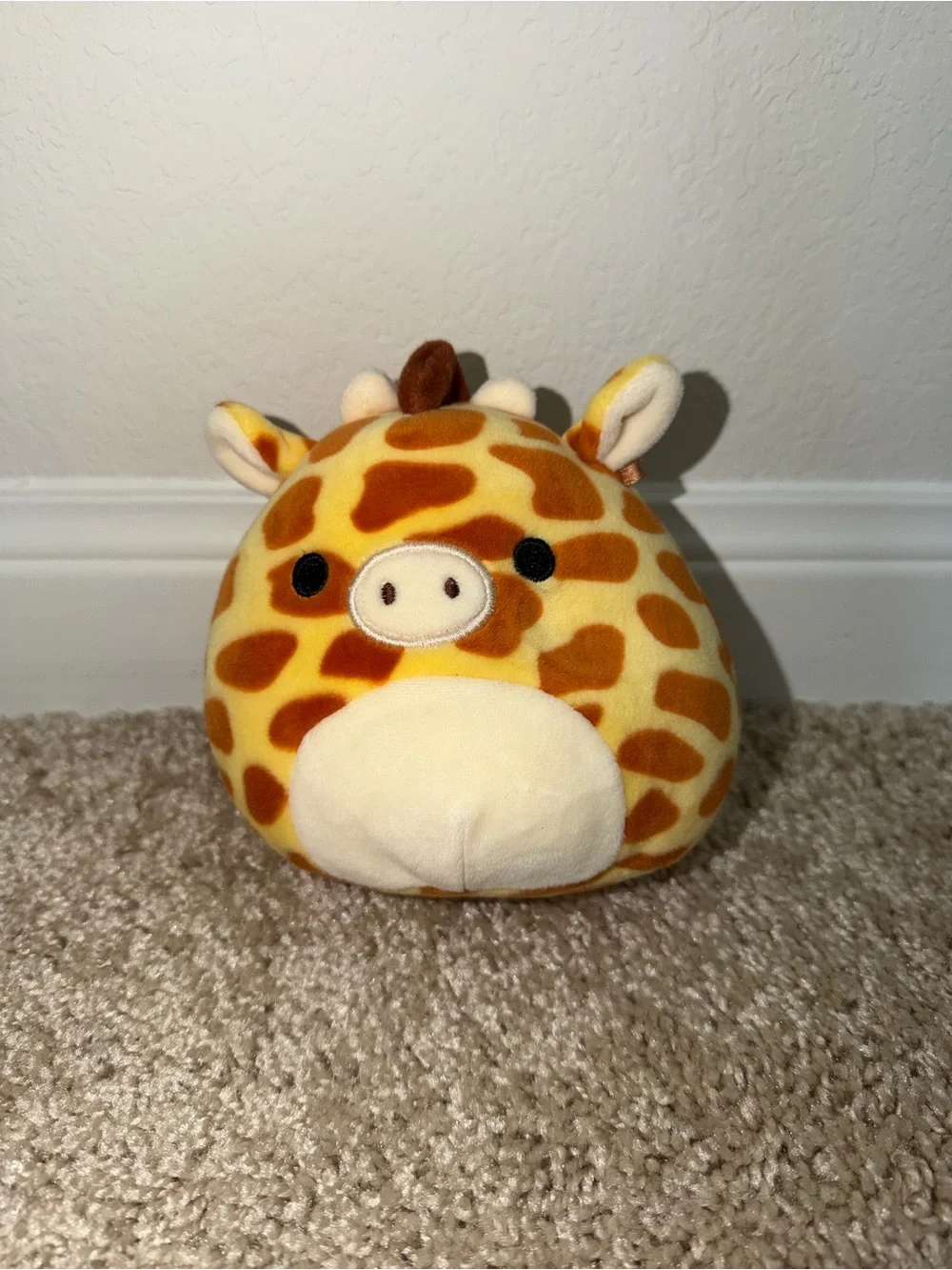 Squishmallows Yellow and Brown Giraffe Plush